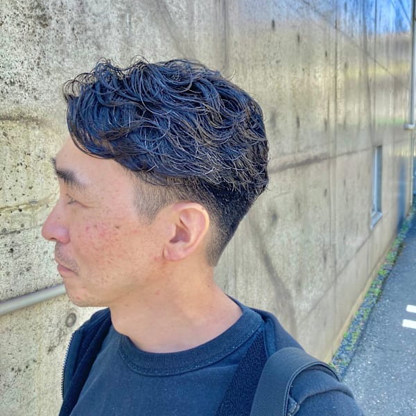 大人の余裕を感じる、ビジネスパーマ