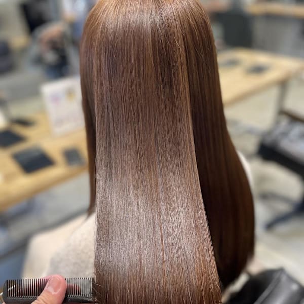 N.カラー+髪質改善サブリミックトリートメント|hair Luk 拝島店