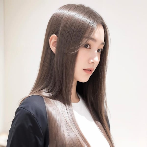 髪質改善♪艶ストレートロング