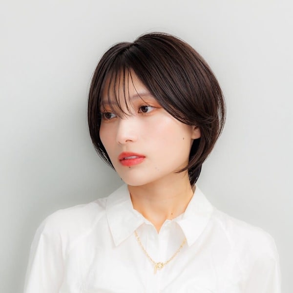 艶髪ショート