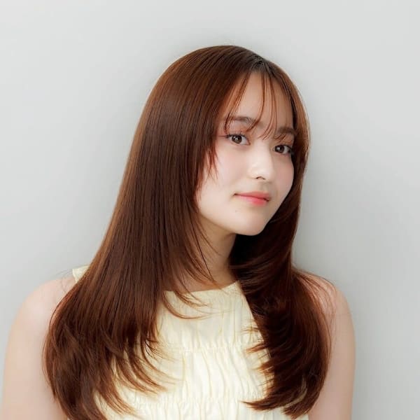 ストレートレイヤースタイル