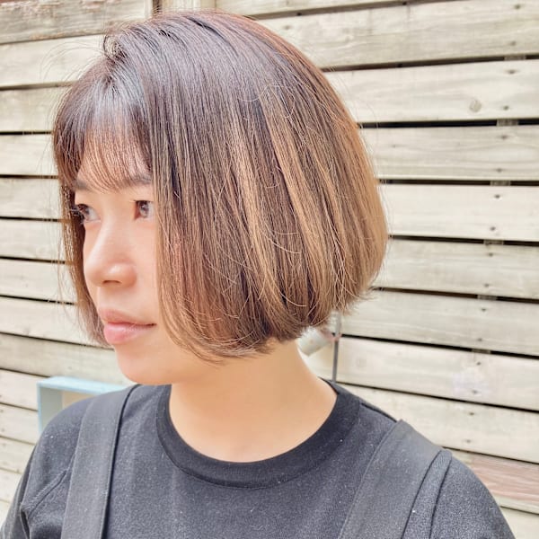 ミニボブスタイル|半個室型美容室 Sourire 福岡別府店