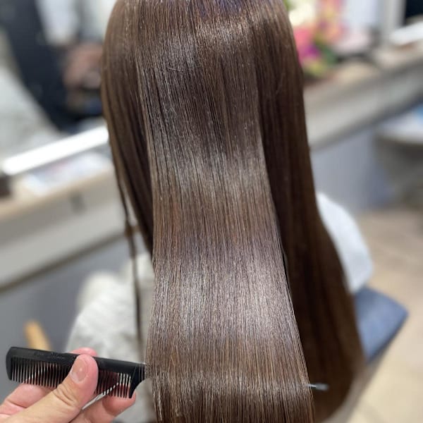 フルカラー+髪質改善サブリミックトリートメント|hair Luk 拝島店