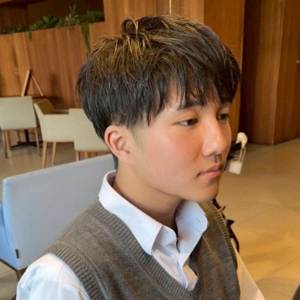 鉄板の男前 トレンドツーブロック