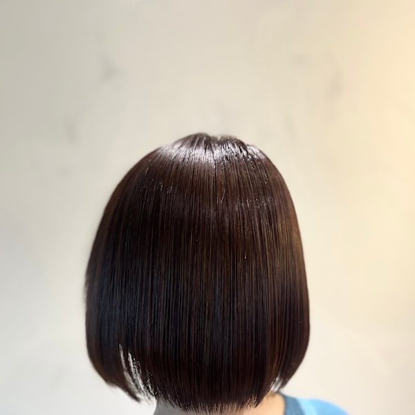 まとまり重視の艶ボブ✨