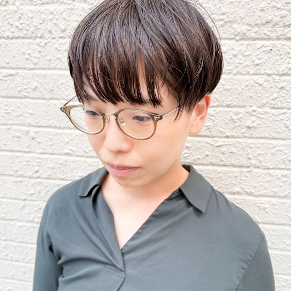 【morio成増/玉井】マッシュショート　刈り上げ