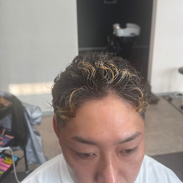 宮城リョータ風パーマ