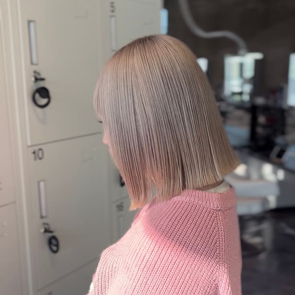 ナチュラル盛れミルクティベージュ|AGATA hair 西風新都店