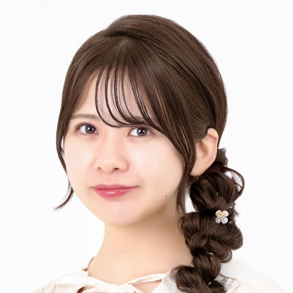 サイド編みおろし（17種類から選べる流行りヘアセット）