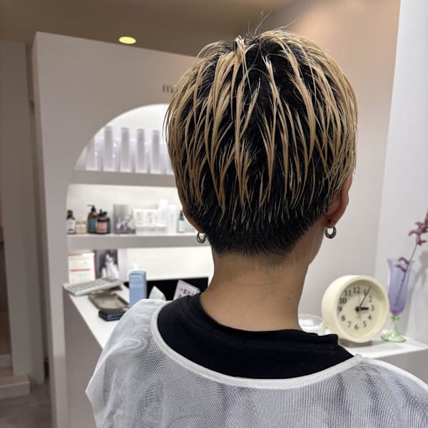 bleach×very short|maal hair【マアルヘアー】