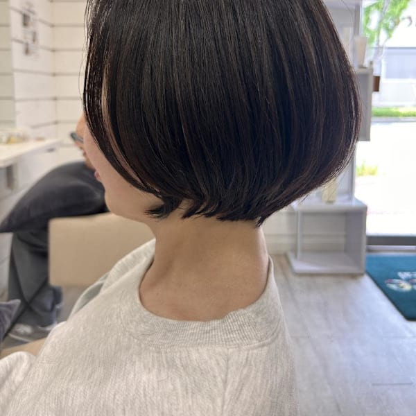 terrace岩政/ショートボブ/30代40代/姪浜|terrace hair & botanical