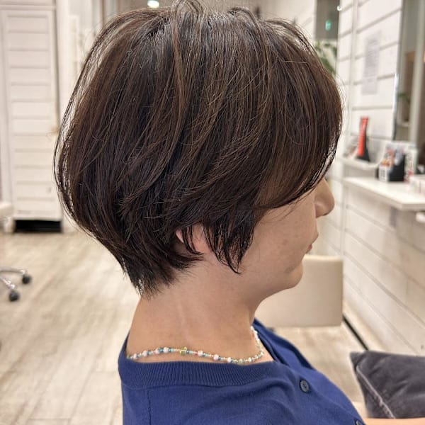 terrace岩政/朝楽ショート/30代40代/姪浜|terrace hair & botanical