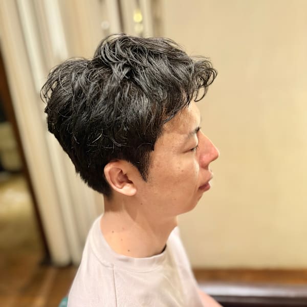 ルーズショートパーマ
