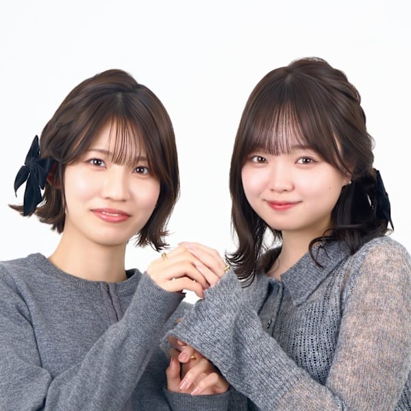 編みたらし（双子ヘアセット）