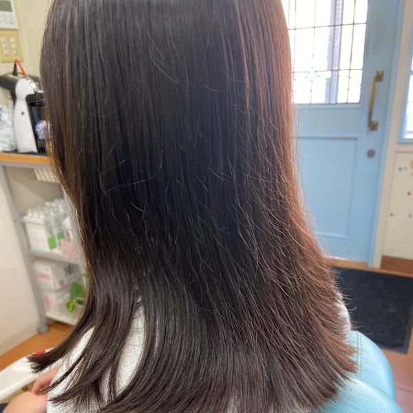 キッズナチュラルセミロング