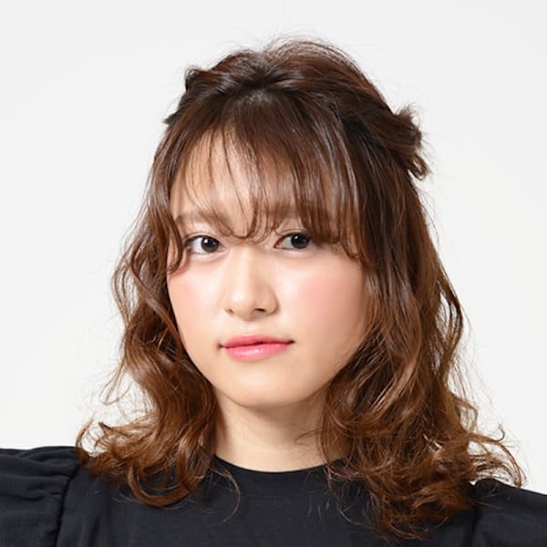 華やかロープ編みダウンスタイル