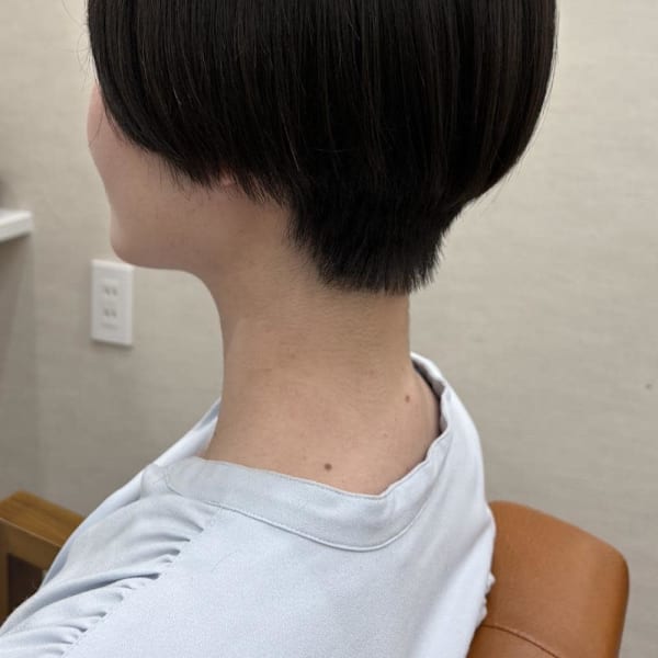 ハンサムショート。