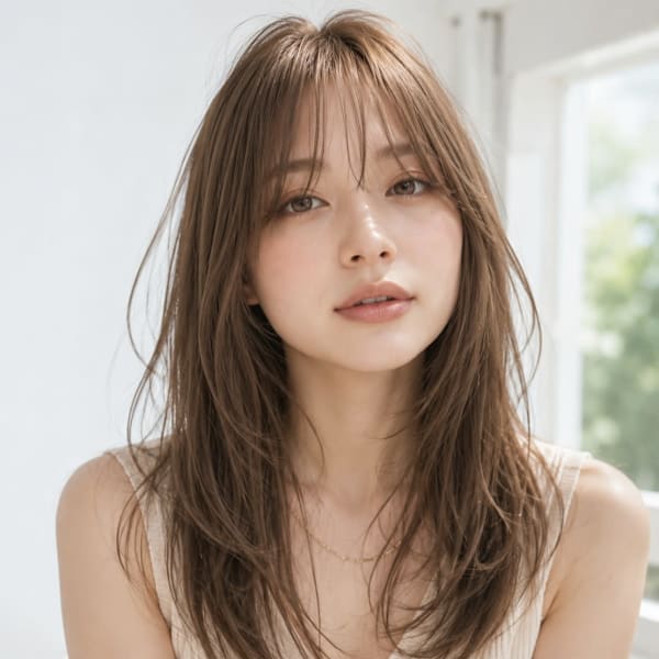 透け感シースルーレイヤー