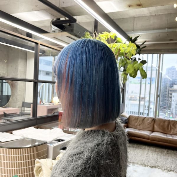 ピンク×ブルー