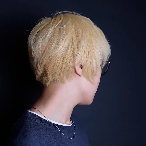 Amber Milk Short透ける大人可愛いブロンド