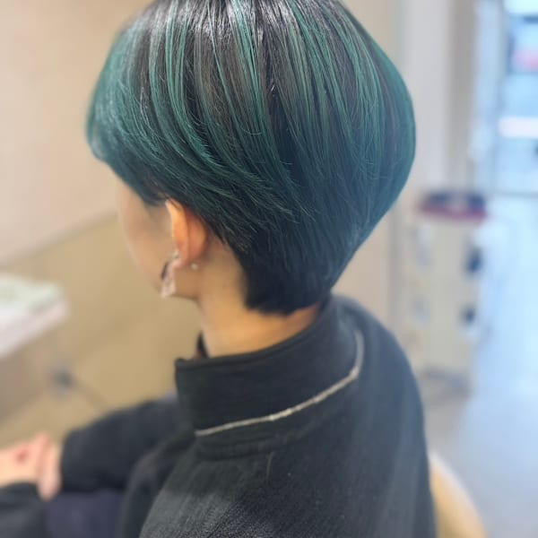 高円寺メンズカット＋ブリーチ