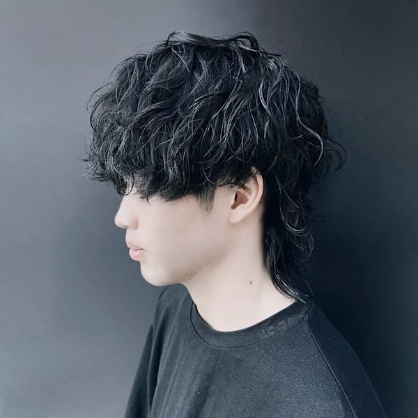 ☆メンズマッシュウルフ×パーマスタイル