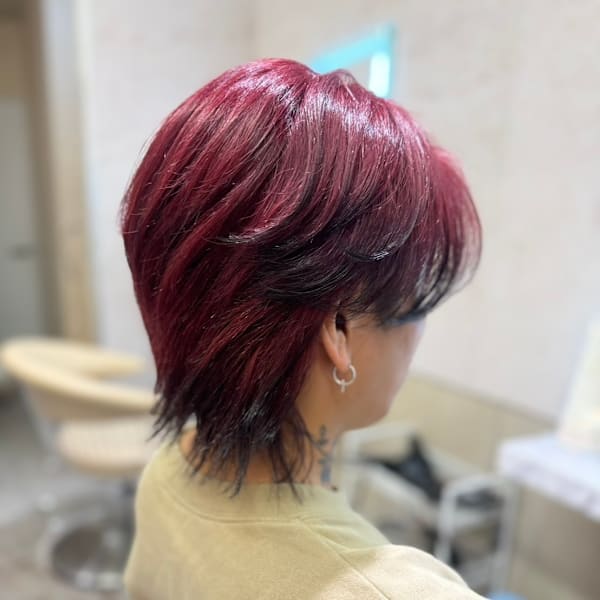 高円寺メンズカット＋ブリーチ