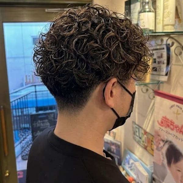首元すっきり!ハンサムな印象に【295スタイル】