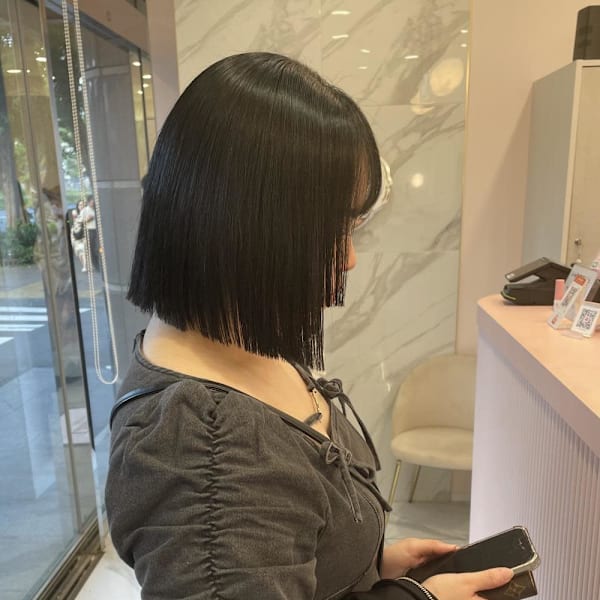 【縮毛矯正】梅雨前に！つやつやヘアに♪_ユウ