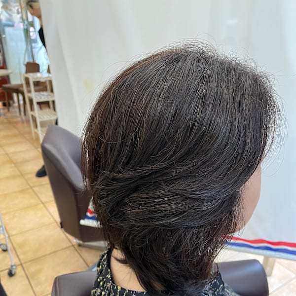 ロングレイヤースタイル
