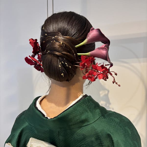 成人式/卒業式のお着付けヘアセット