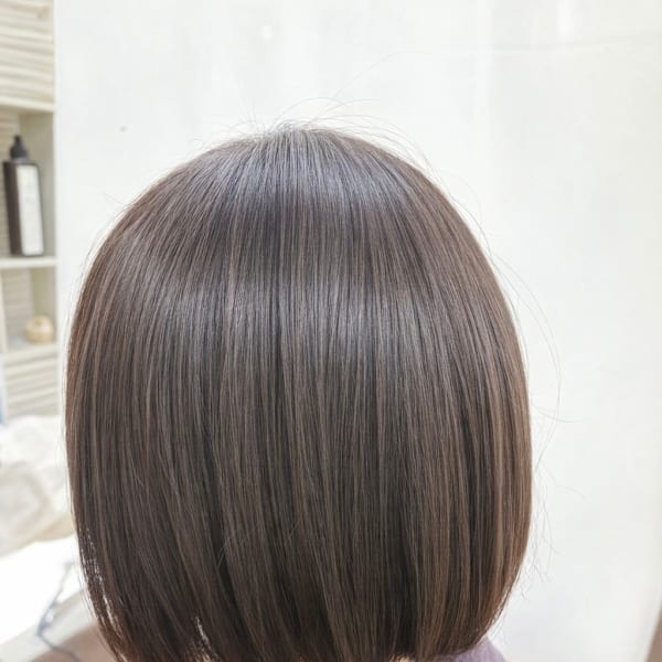 オイルストレート×ミニボブ