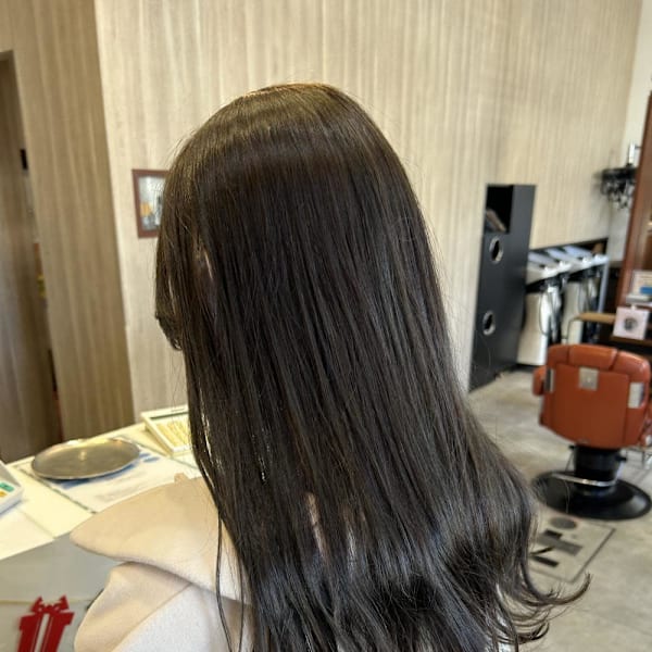 グレージュ×オリーブ