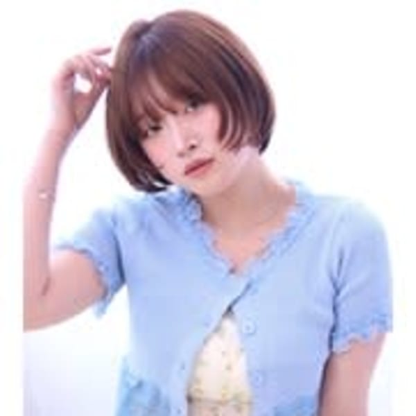 20代30代40代 イメチェン レイヤー ショート ボブ|marché