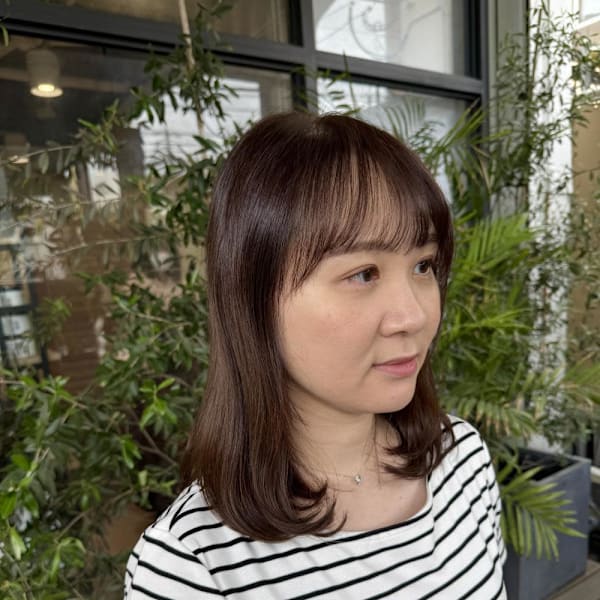 大人かわいい×艶ブラウンミディ