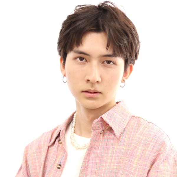 【10代20代30代】ナチュラルブラウン★センターパート