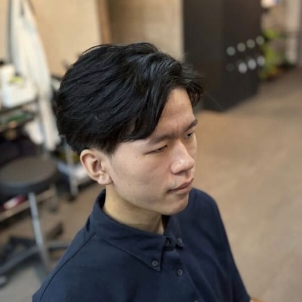 毛流れショート