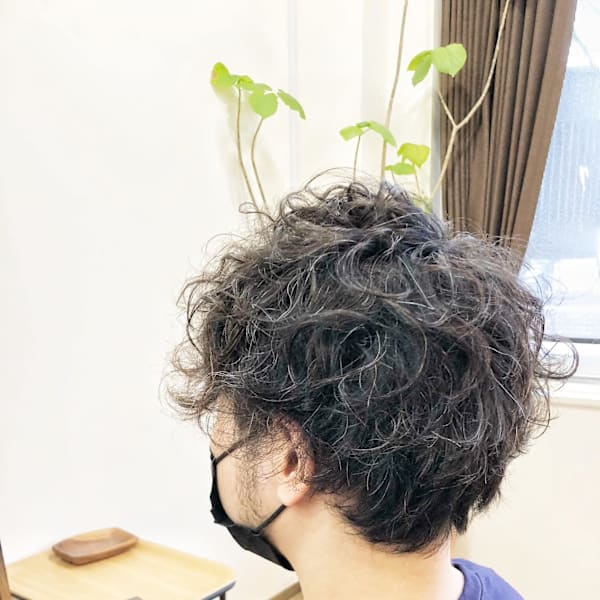 30代・クセを活かしたメンズショート✩