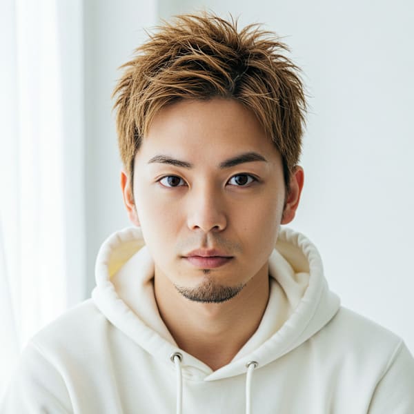 ハイトーンブラウン・ショートスタイル