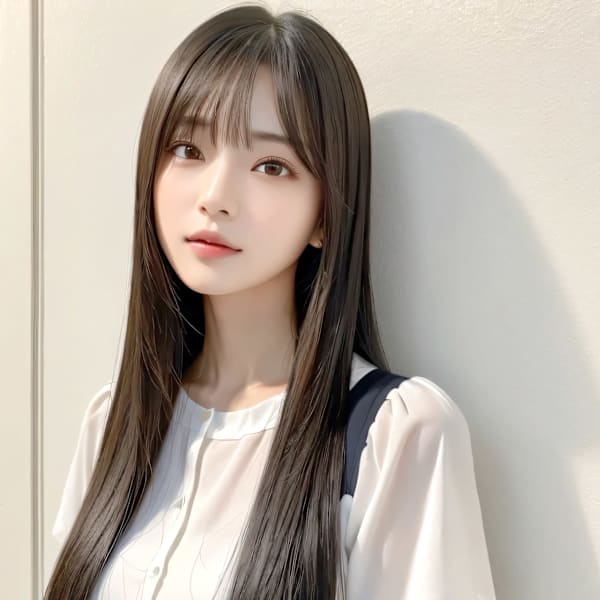 大人ナチュラル・ストレートロング