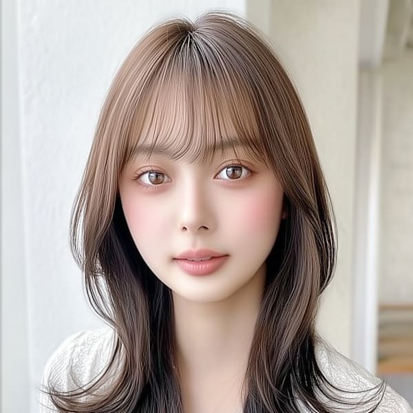 柔らかレイヤーのナチュラルミディ