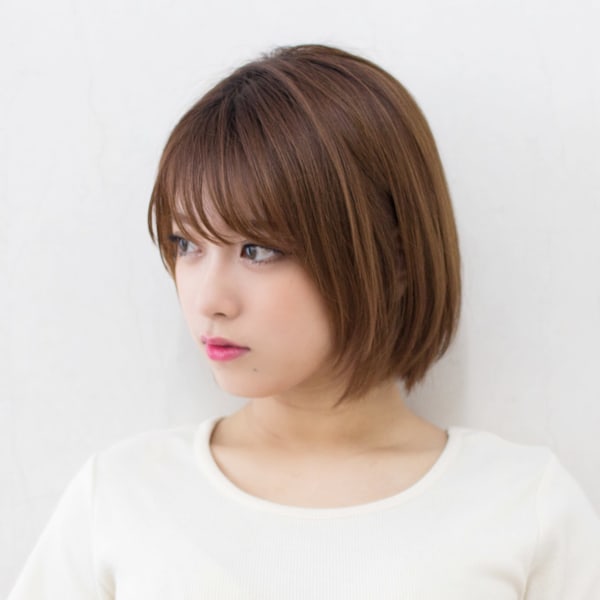 シンプル上品ミニボブ