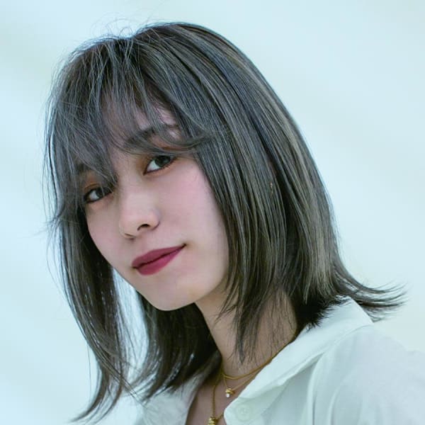 ハイトーン系ディルグレージュカラー|HAIR&MAKE EARTH 渋谷店