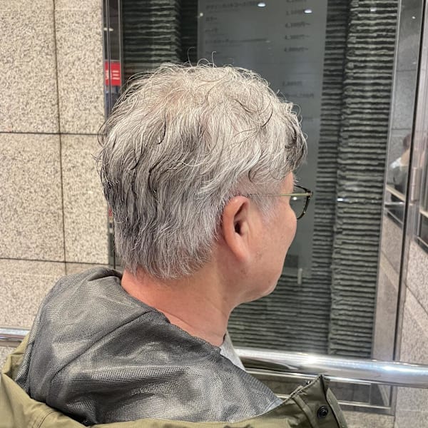 銀座 理容室 ボリュームアップパーマ