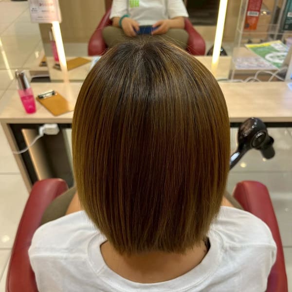 髪質改善ストレート