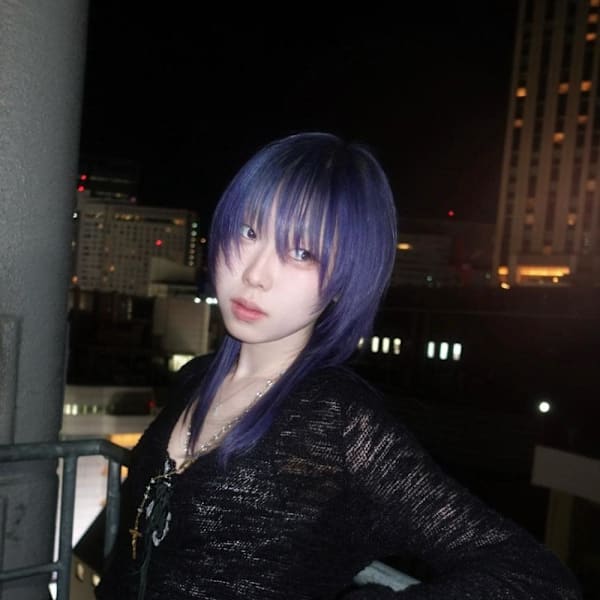 フェアリーレイヤーブルーカラーブルーグレー ダスティブルー