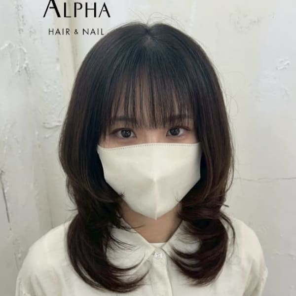 レイヤーカット|BELLE GROW ALPHA HAIR&NAIL