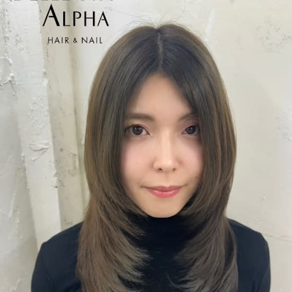 レイヤーカット|BELLE GROW ALPHA HAIR&NAIL