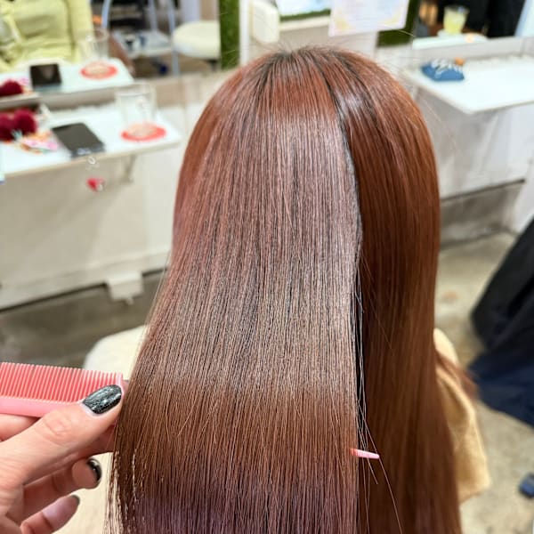 プレミアム髪質改善ストレート