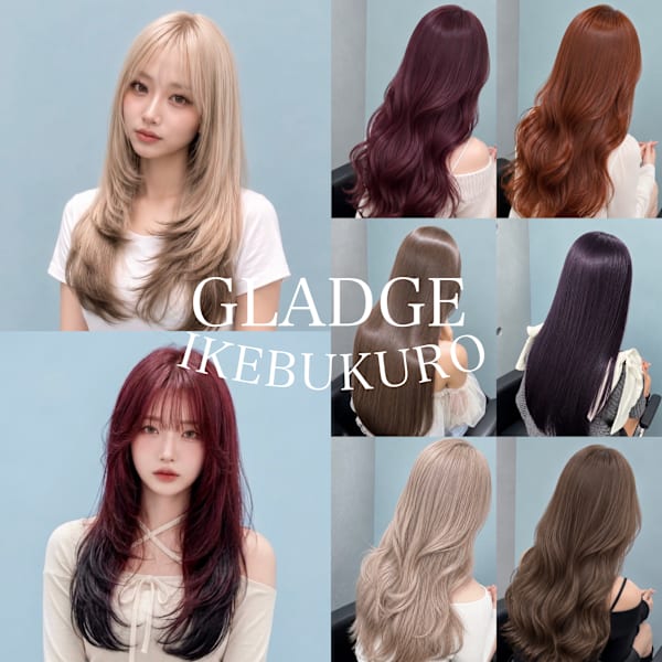 ブリーチ、ダブルカラー|GLADGE池袋/ダブルカラー/ブリーチ